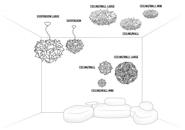 VELI SUSPENSION design by Adriano Rachele
